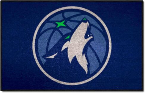FANMATS 11915 Minnesota Timberwolves Starter Mat Accent Rug - 19in. x 30in. | Sports Fan Home Decor Rug and Tailgating Mat in Saudi Arabia