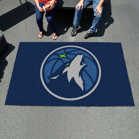 FANMATS 11915 Minnesota Timberwolves Starter Mat Accent Rug - 19in. x 30in. | Sports Fan Home Decor Rug and Tailgating Mat in Saudi Arabia