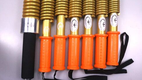 HAOYING Gold Power Twister 100 كجم / 220 رطل قضيب تويستر مزدوج القوة، ذراع شديد التحمل ومقوي لبناء الصدر (100 كجم) in Kuwait