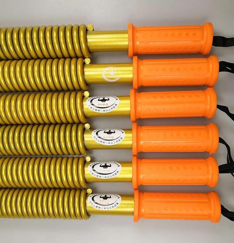 HAOYING Gold Power Twister 100 كجم / 220 رطل قضيب تويستر مزدوج القوة، ذراع شديد التحمل ومقوي لبناء الصدر (100 كجم) in Kuwait