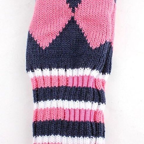Craftsman Golf Knit Pom Pom 3pcs Headcover Set Vintange Sock Covers for Driver and Woods in Saudi Arabia