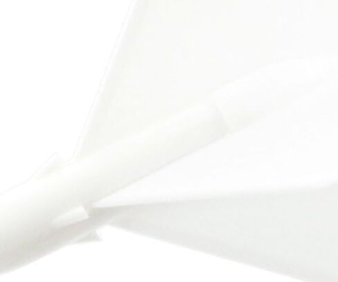 أعمدة رمي السهام على شكل حرف L: أعمدة رمي السهام البلاستيكية المتينة - بيضاء رفيعة 440 (طويلة جدًا) in Kuwait