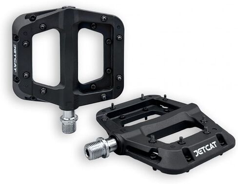 Mountain Bike Pedals Flat - MTB Pedals Flat, Bicycle Pedals for BMX/MTN/Road/Gravel/EBike, BMX Pedals, Flat Platform Pedals, Adults & Kids Bike Pedals as Replacement Upgrades Parts 9/16 in Saudi Arabia