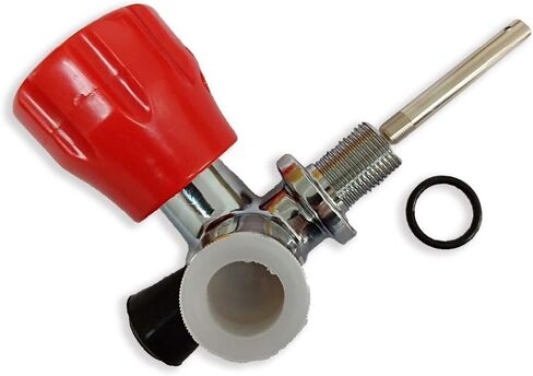PCP Scuba Tank Valve 4500 psi M18X1.5 for Air Tank Paintball Diving (Gray, AQS-M1) in Saudi Arabia