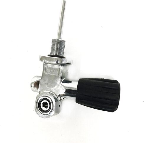 PCP Scuba Tank Valve 4500 psi M18X1.5 for Air Tank Paintball Diving (Gray, AQS-M1) in Saudi Arabia