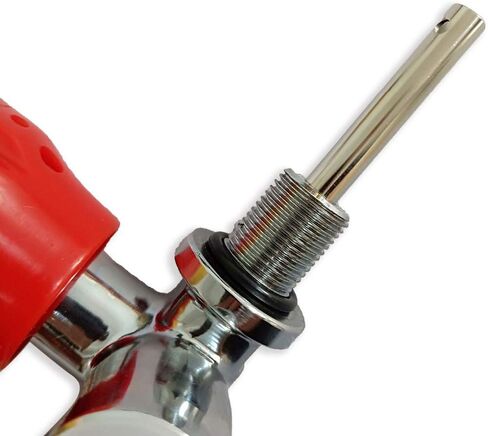 PCP Scuba Tank Valve 4500 psi M18X1.5 for Air Tank Paintball Diving (Gray, AQS-M1) in Saudi Arabia