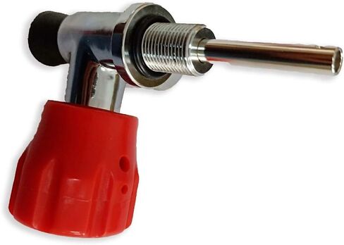 PCP Scuba Tank Valve 4500 psi M18X1.5 for Air Tank Paintball Diving (Gray, AQS-M1) in Saudi Arabia