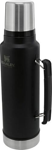 Stanley Classic Vacuum Insulated Wide Mouth Bottle -BPA-Free 18/8 Stainless Steel Thermos for Cold & Hot Beverages in Saudi Arabia