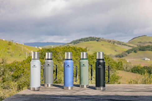 Stanley Classic Vacuum Insulated Wide Mouth Bottle -BPA-Free 18/8 Stainless Steel Thermos for Cold & Hot Beverages in Saudi Arabia