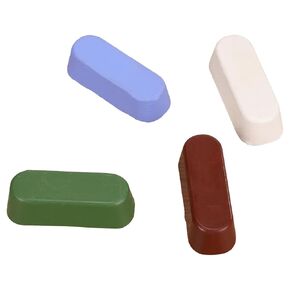 6 Packs Polishing Compound Kit 24 Oz Buffing Compound Bars Metal Stainless Steel Polishing Compound Buffing Rouge 4 Oz Each