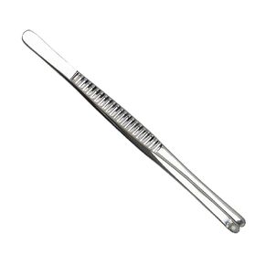 Labtron Russian Tissue Forceps - Stainless Steel, Medical Tool and Surgical Scissors, 6" Length, 2755