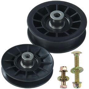 194326 V-Idler Pulley with 194327 Idler Pulley Replaces Husqvarna 532194326, 532194327 for Husqvarna 2042 LS, 2246 LS, 2346 XLS, 2348 LS, 2748 GLS, 2754 GLS Lawn Tractors
