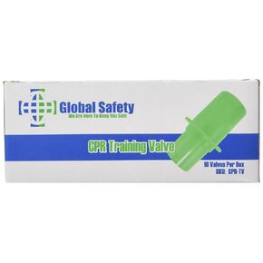 CPR Savers & First Aid Supply 73-210 One-Way Training Valve for Micromask (10)
