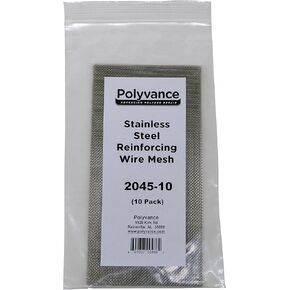 Polyvance Stainless Steel Reinforcing Mesh - 10 Pack