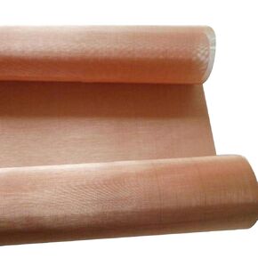 13" x 40" 99.9% Pure Copper Filter Coarse Dense Gauze Mesh #200