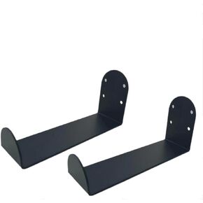 surf Boards.Snowboard Wall Rack,Ski Wall Mount Display, Home and Garage Snowboard Storage,Black (1 Pair)