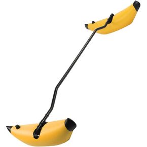 Inflatable Kayak Stabilizer PVC Canoe Outrigger Kit Floating Balancing Boat Accessory (Yellow)