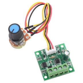 DC 1.8V to 15V DC Motor Speed Regulator 2A Low Voltage Motor Speed Controller Mini PWM Speed Controller