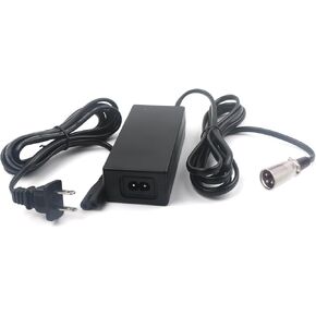 24V2A 3 pin XLR Charger Replacement for Drive Scout Mobility Razor Go Go Elite Traveller SC40E/SC44E, Ezip Mountain Trailz, Jazzy Electric Scooter Battery Power Charger