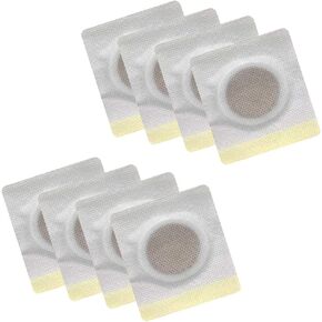 Healifty 8pcs Cough Patches Body Herbal Patch Herbal Respiratory Paster Stickers Health Care Body Acupuncture Patches