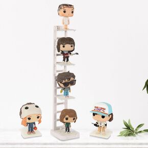 YODAR Display Shelf Organizer, 3 Tier Risers Display Stand for Funko Pop Figures,4 -Tiered Tray Stand Funko Pop Shelves for Decor