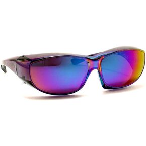 Calabria 6000 Large Fit Over Safety Glasses Fitover Prescription Eyewear Men Women Wrap Around Tinted Anti Fog Scratch Glare