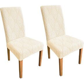 Chair Covers for Dining Chairs, Dining Room Chair Covers Set of 4, Stretch Kitchen Chairs Covers, Removable Washable Dining Chair Covers for Home Kitchen Banquet Hotel Ceremony