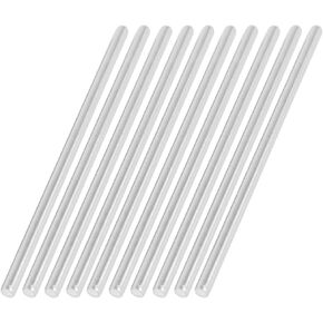 uxcell 10 Pcs Car Model DIY Stainless Steel Rod Axles Rod Bar 3mm x 80mm