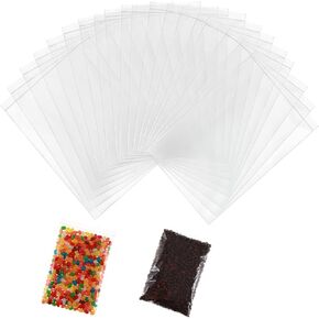 4" x 6" Reclosable Clear Zip Poly Bags 1000 Pcs Resealable Plastic Bags with Lock Seal Zipper for Packaging Gifts, Candies, Jewelries, Small Business Shipping Bags 4.7 Mil Thickness, 1000 ct