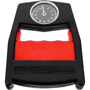 BESPORTBLE Hand Dynamometer, Hand Grip Power Strength Meter Force Measurement Tool - Ergonomic Design - Hand Grip Strength Tester 130 Kg for Sport Home School Use
