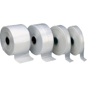Polyethylene Flat Tube Rolls for Packaging Construction Protective Sleeves Agricultural Use DIY Project Insulation Crafts Hygiene Products Poly-Bag Making (100' Lx1.2" Dx2" Wx1.5mil THK)
