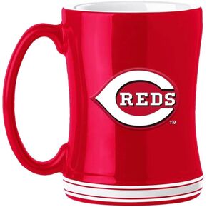 Logo Brands 508-C14RM: Cincinnati Reds 14oz Relief Mug