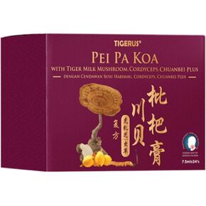 Pei Pa Koa 7.5Ml X 24 Sachets with Tiger Milk Mushroom & CORDYCEPS