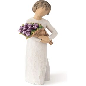 Willow Tree Bright Hope, Bold Confidence and Bright Hopes for You! Expression of Support for Those needing Hope and Encouragement, Sculpted Hand-Painted Figurine