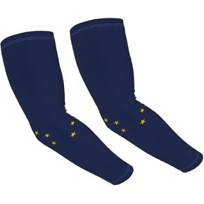 Fashion State Flag Cooling Arm Sleeve Patriotic Arm Sleeves Outdoor Sports Sun Protection for Women Men