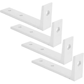 Fafeicy L Bracket, 4PCS Silver Corner Braces Aluminum L Shaped Right Angle Support Fixing Repair Brackets, for Home, Office(3030 Single Groove), Connectors and Accessories