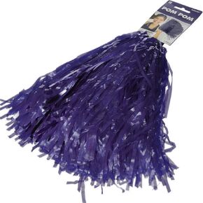 Purple Pom Pom Mix - 15" (1 Count) - Vibrant Party Decorations, Versatile & Reusable, Eye-Catching Aesthetic for Any Event