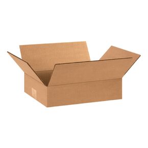 AVIDITI 12 x 8 x 4 Corrugated Cardboard Boxes, Flat 12"L x 8"W x 4"H, Pack of 25 | Shipping, Packaging, Moving, Storage Box for Home or Business, Strong Wholesale Bulk Boxes