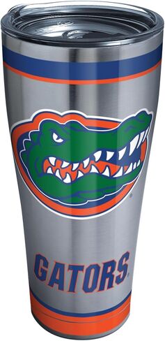 Tervis Made in USA Double Walled University of Florida Gators Insulated Tumbler Cup Keeps Drinks Cold & Hot, 24oz Water Bottle, Gator in Saudi Arabia
