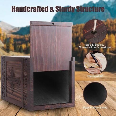 Wooden Urns for Human Ashes Adult Male Female, Cross Cremation Urns for Ashes Adult Men Women, Burial Funeral Memorial Urn Box for Adults Up to 230 IBS (Cross) in Saudi Arabia