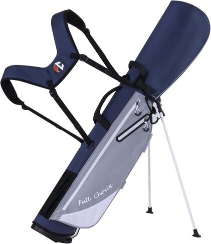 Lightweight Golf Stand Bag, Durable 4-Way Full-Length Dividers with Dual Straps & Stand Golf Carry Bag,Navy in Saudi Arabia