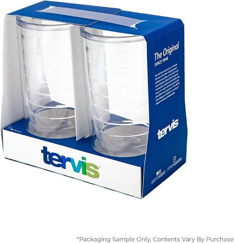 Tervis Sorority Delta Made in USA Double Walled Insulated Tumbler, 16oz 2pk, Primary Logo in Saudi Arabia