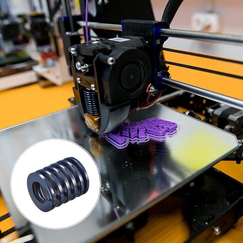 uxcell 3D Printer Die Spring, 35mm OD 85mm Long Spiral Stamping Light Load Compression Mould Die Springs for 3D Printer Electric Part, Blue in Saudi Arabia