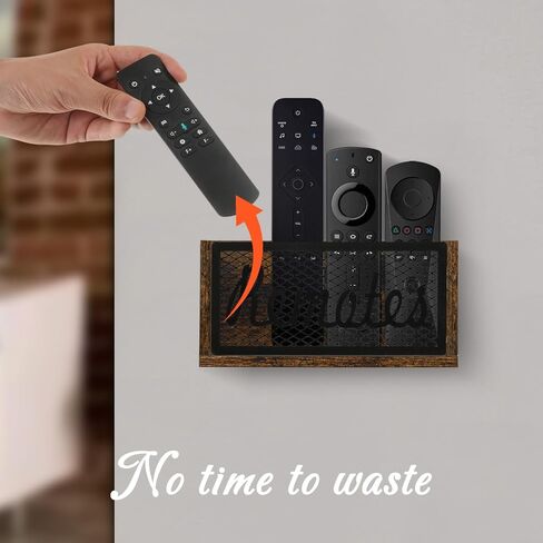 حامل جهاز التحكم عن بعد، حامل جهاز التحكم عن بعد للتلفزيون مثبت على الحائط، علبة منظم جهاز التحكم عن بعد للطاولة، منظم التحكم عن بعد لغرفة المعيشة وغرفة النوم وديكور المنزل in Kuwait