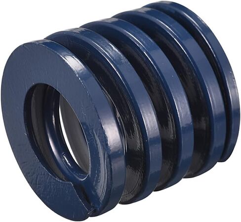 uxcell 3D Printer Die Spring, 35mm OD 85mm Long Spiral Stamping Light Load Compression Mould Die Springs for 3D Printer Electric Part, Blue in Saudi Arabia