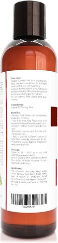 velona Castor Oil Turkey Red 2 fl oz | 100% Pure and Natural Carrier Oil | Cold Pressed | Hair, Body and Skin Care | Use Today - Enjoy Results in Saudi Arabia
