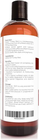 velona Castor Oil Turkey Red 2 fl oz | 100% Pure and Natural Carrier Oil | Cold Pressed | Hair, Body and Skin Care | Use Today - Enjoy Results in Saudi Arabia