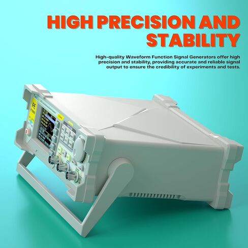 FY6900 DDS Signal Generator, 60MHz Frequency Meter Counter, 250MSa/s Double Channel Function Generator, Arbitrary Waveform, High Precision, LCD Display with Graphics in Saudi Arabia
