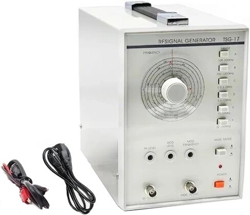 Signal Generator, 100kHz-150MHZ High Frequency RF/AM Radio Frequency Generator, 110V Signal Generator, Sine Wave & Amplitude-modulated Wave, Accuracy ±5% (TSG-17) in Saudi Arabia