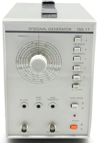 Signal Generator, 100kHz-150MHZ High Frequency RF/AM Radio Frequency Generator, 110V Signal Generator, Sine Wave & Amplitude-modulated Wave, Accuracy ±5% (TSG-17) in Saudi Arabia
